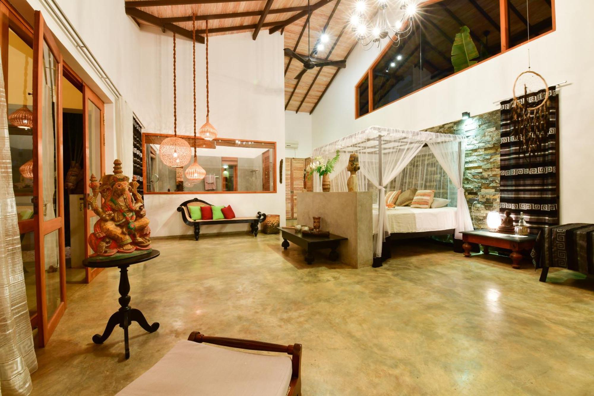 Tropical House - Jungleside Villa Hikkaduwa Bilik gambar