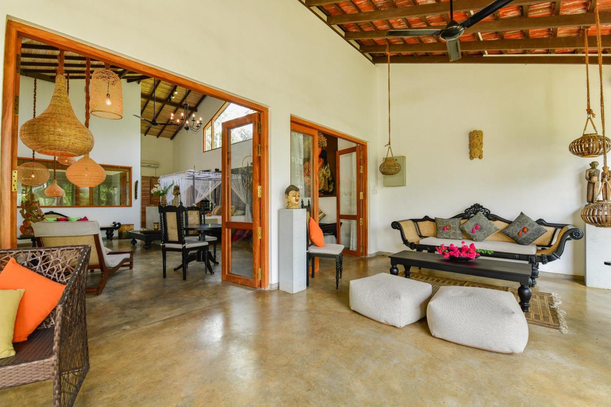 Tropical House - Jungleside Villa Hikkaduwa Bilik gambar