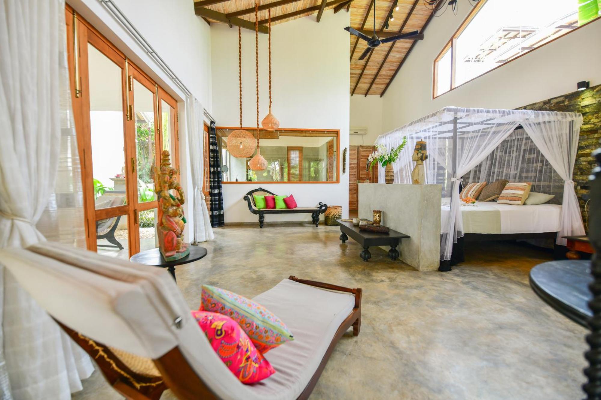 Tropical House - Jungleside Villa Hikkaduwa Bilik gambar