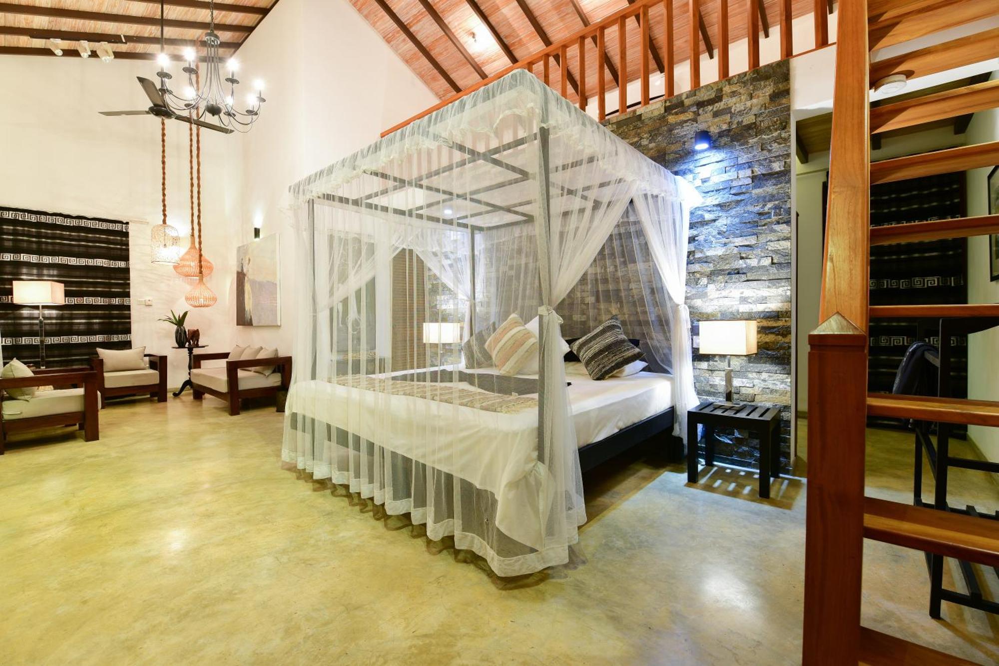 Tropical House - Jungleside Villa Hikkaduwa Bilik gambar