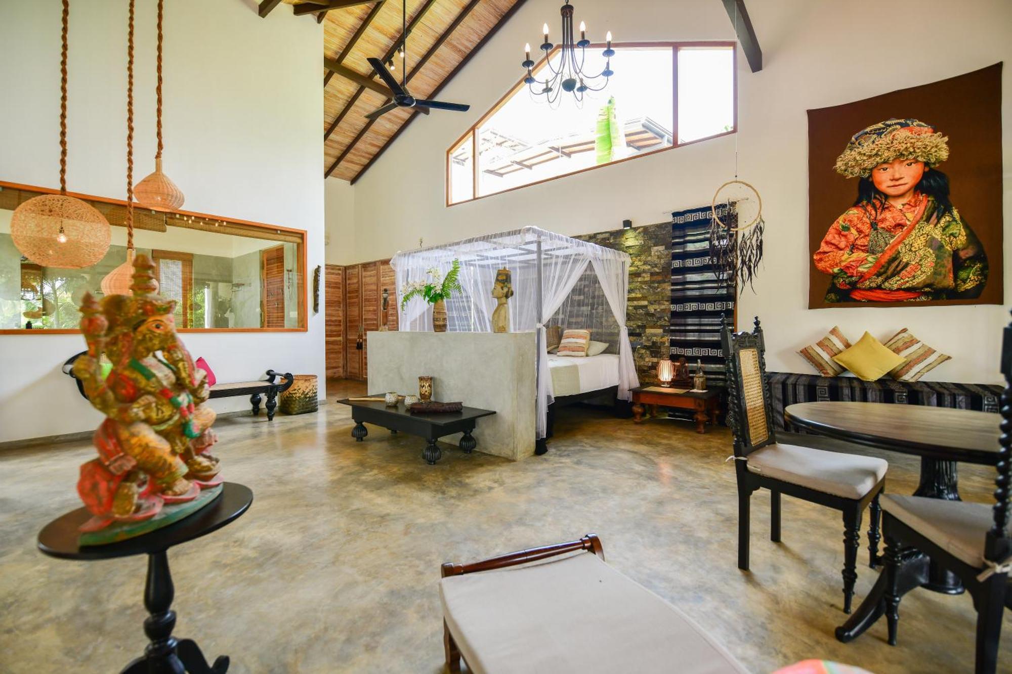 Tropical House - Jungleside Villa Hikkaduwa Bilik gambar